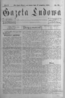 Gazeta Ludowa. 1898.09.17 R.3 nr73