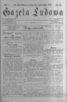 Gazeta Ludowa. 1898.10.01 R.3 nr77