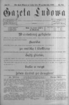 Gazeta Ludowa. 1898.10.26 R.3 nr84