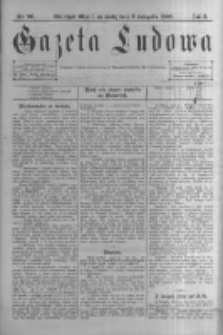 Gazeta Ludowa. 1898.11.02 R.3 nr86
