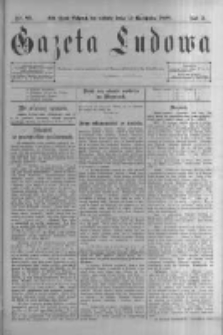 Gazeta Ludowa. 1898.11.12 R.3 nr89