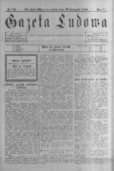 Gazeta Ludowa. 1898.11.26 R.3 nr93