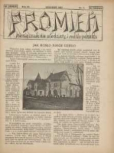 Promień: miesięcznik dla młodzieży i rodzin polskich 1927 grudzień R.3 Nr7 R.3