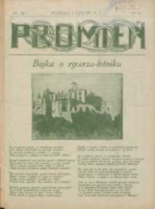 Promień: ilustrowany dwutygodnik dla wszystkich 1928.06.01 R.4 Nr11
