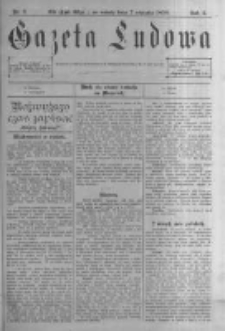 Gazeta Ludowa. 1899.01.07 R.4 nr2