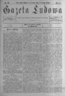 Gazeta Ludowa. 1899.02.15 R.4 nr13