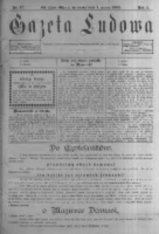 Gazeta Ludowa. 1899.03.01 R.4 nr17
