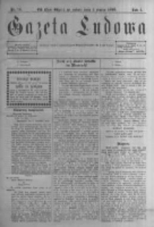 Gazeta Ludowa. 1899.03.04 R.4 nr18