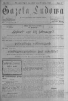 Gazeta Ludowa: pismo polsko-ewangielickie. 1899.03.25 R.4 nr24