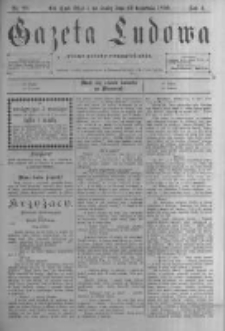 Gazeta Ludowa: pismo polsko-ewangielickie. 1899.04.12 R.4 nr28