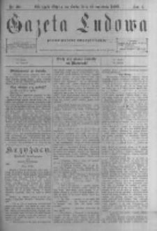 Gazeta Ludowa: pismo polsko-ewangielickie. 1899.04.19 R.4 nr30
