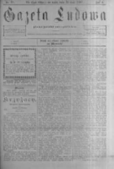 Gazeta Ludowa: pismo polsko-ewangielickie. 1899.05.31 R.4 nr39