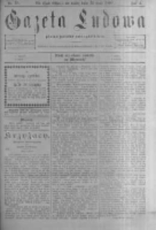 Gazeta Ludowa: pismo polsko-ewangielickie. 1899.05.31 R.4 nr39