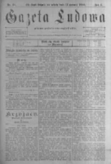 Gazeta Ludowa: pismo polsko-ewangielickie. 1899.06.17 R.4 nr44