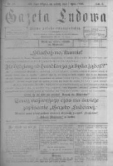 Gazeta Ludowa: pismo polsko-ewangielickie. 1899.07.01 R.4 nr48