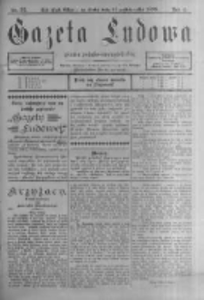 Gazeta Ludowa: pismo polsko-ewangielickie. 1899.10.11 R.4 nr75