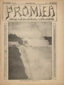 Promień: miesięcznik dla młodzieży i rodzin polskich 1927 wrzesień R.3 Nr4