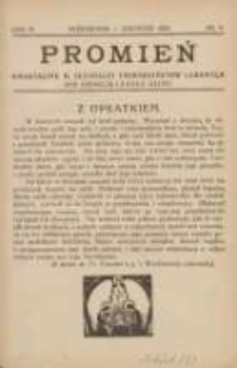 Promień: kwartalnik b. słuchaczy uniwersytetów ludowych 1930 październik/grudzień R.6 Nr4