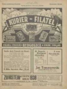 Kurier-Filatel: ilustrowany miesięcznik filatelistyczny; Illustrierte philatelistische Monatsschrift; Revue i mensuelle illustr&eacute;e philat&eacute;lique; Philatelic illustrated monthly magazine 1937.09.01 R.1 Nr2