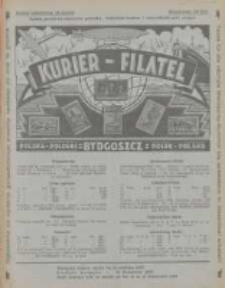 Kurier-Filatel: ilustrowany miesięcznik filatelistyczny; Illustrierte philatelistische Monatsschrift; Revue i mensuelle illustr&eacute;e philat&eacute;lique; Philatelic illustrated monthly magazine 1937.11.01 R.1 Nr4