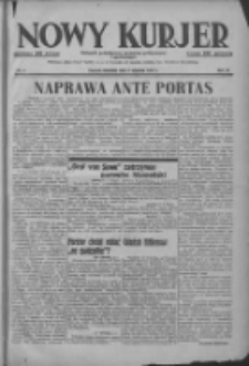 Nowy Kurjer: dziennik poświęcony sprawom politycznym i społecznym 1937.01.03 R.48 Nr2