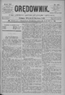 Orędownik: pismo poświęcone sprawom politycznym i spółecznym 1885.06.02 R.15 Nr123