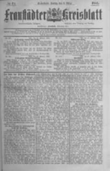 Fraust&auml;dter Kreisblatt. 1885.03.06 Nr19