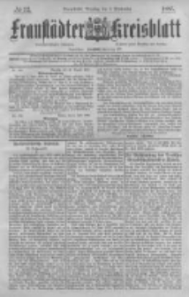 Fraustädter Kreisblatt. 1885.09.08 Nr72