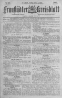 Fraust&auml;dter Kreisblatt. 1885.10.02 Nr79