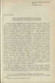 Działalność społeczno-polityczna Dezyderego Adama Chłapowskiego. Pamiętnik Biblioteki Kórnickiej Z. 17.