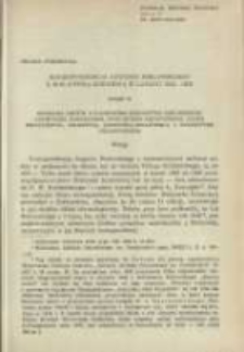 Korespondencja Augusta Bielowskiego z Biblioteką Kórnicką w latach 1845-1876. Pamiętnik Biblioteki Kórnickiej Z. 17.