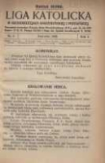 Liga Katolicka w Archidiecezji Gnieźnieńskiej i Poznańskiej 1925.06 R.3 Nr6