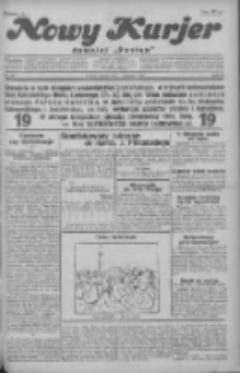 Nowy Kurjer: dawniej "Postęp" 1930.11.11 R.41 Nr261