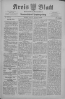 Kreis Blatt f&uuml;r den Kreis Neutomischeler zugleich Hopfenzeitung 1909.12.28 Jg.28 Nr104