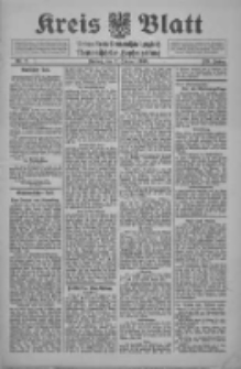 Kreis Blatt f&uuml;r den Kreis Neutomischeler zugleich Hopfenzeitung 1910.01.07 Jg.29 Nr2