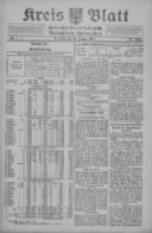 Kreis Blatt f&uuml;r den Kreis Neutomischeler zugleich Hopfenzeitung 1910.01.25 Jg.29 Nr7