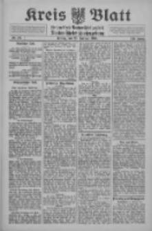Kreis Blatt f&uuml;r den Kreis Neutomischeler zugleich Hopfenzeitung 1910.02.25 Jg.29 Nr16