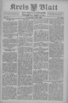 Kreis Blatt f&uuml;r den Kreis Neutomischeler zugleich Hopfenzeitung 1910.04.08 Jg.29 Nr28