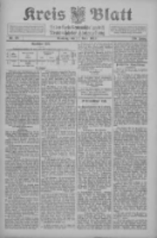 Kreis Blatt f&uuml;r den Kreis Neutomischeler zugleich Hopfenzeitung 1910.04.12 Jg.29 Nr29