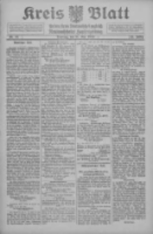 Kreis Blatt f&uuml;r den Kreis Neutomischeler zugleich Hopfenzeitung 1910.05.31 Jg.29 Nr43