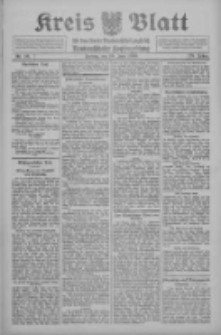 Kreis Blatt f&uuml;r den Kreis Neutomischeler zugleich Hopfenzeitung 1910.06.10 Jg.29 Nr46