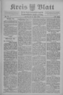 Kreis Blatt f&uuml;r den Kreis Neutomischeler zugleich Hopfenzeitung 1910.06.17 Jg.29 Nr48