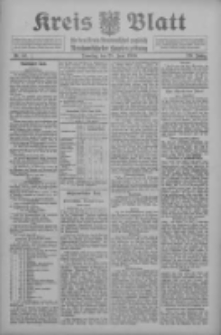 Kreis Blatt f&uuml;r den Kreis Neutomischeler zugleich Hopfenzeitung 1910.06.28 Jg.29 Nr51