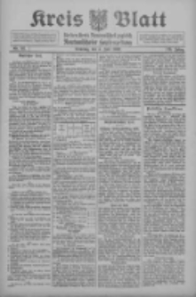 Kreis Blatt f&uuml;r den Kreis Neutomischeler zugleich Hopfenzeitung 1910.07.05 Jg.29 Nr53