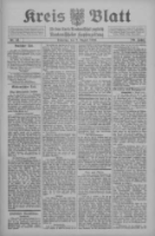 Kreis Blatt für den Kreis Neutomischeler zugleich Hopfenzeitung 1910.08.02 Jg.29 Nr61