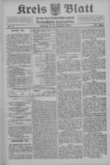 Kreis Blatt f&uuml;r den Kreis Neutomischeler zugleich Hopfenzeitung 1910.09.06 Jg.29 Nr71