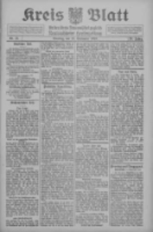 Kreis Blatt f&uuml;r den Kreis Neutomischeler zugleich Hopfenzeitung 1910.09.13 Jg.29 Nr73