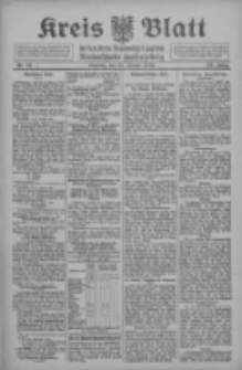 Kreis Blatt f&uuml;r den Kreis Neutomischeler zugleich Hopfenzeitung 1910.10.25 Jg.29 Nr85