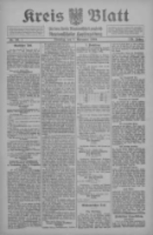 Kreis Blatt für den Kreis Neutomischeler zugleich Hopfenzeitung 1910.11.08 Jg.29 Nr89