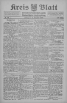 Kreis Blatt f&uuml;r den Kreis Neutomischeler zugleich Hopfenzeitung 1910.11.11 Jg.29 Nr90